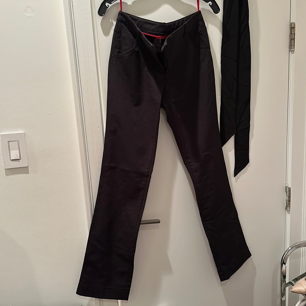 Prada heavy duty flare pants
